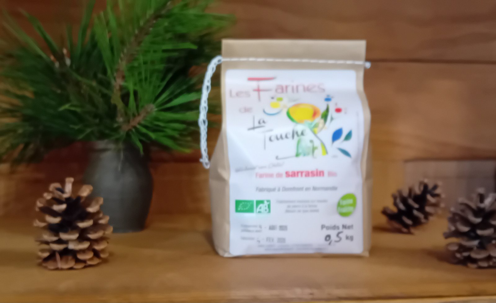 FARINE DE SARRASIN - 0,500 kg  -