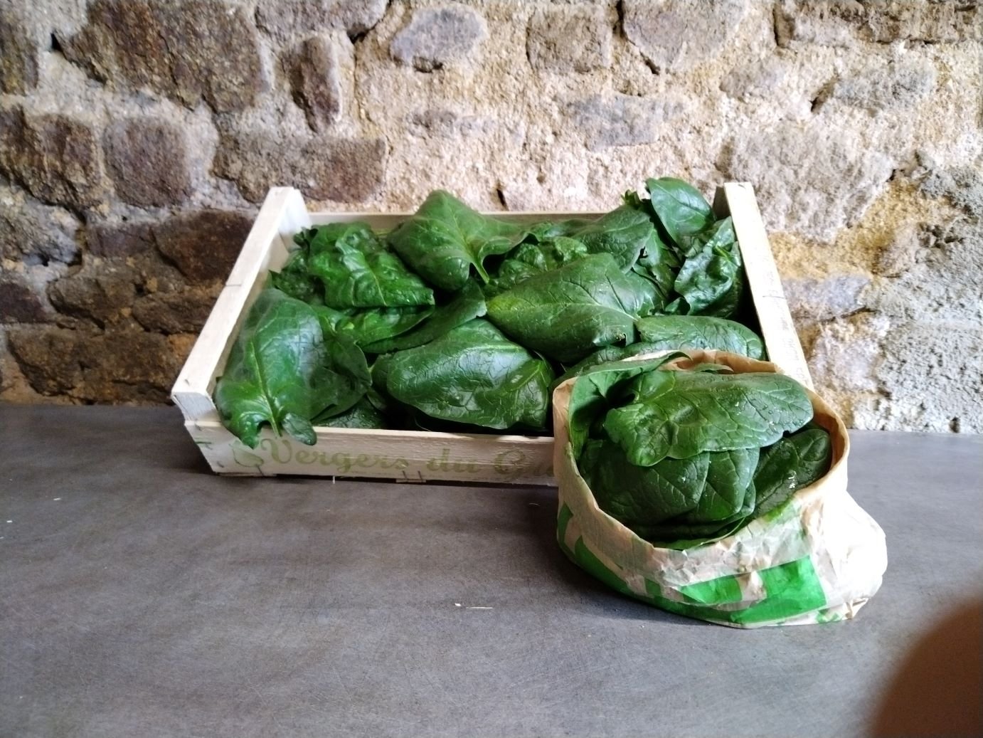 EPINARD - 350 g - 7,20 €/KG -